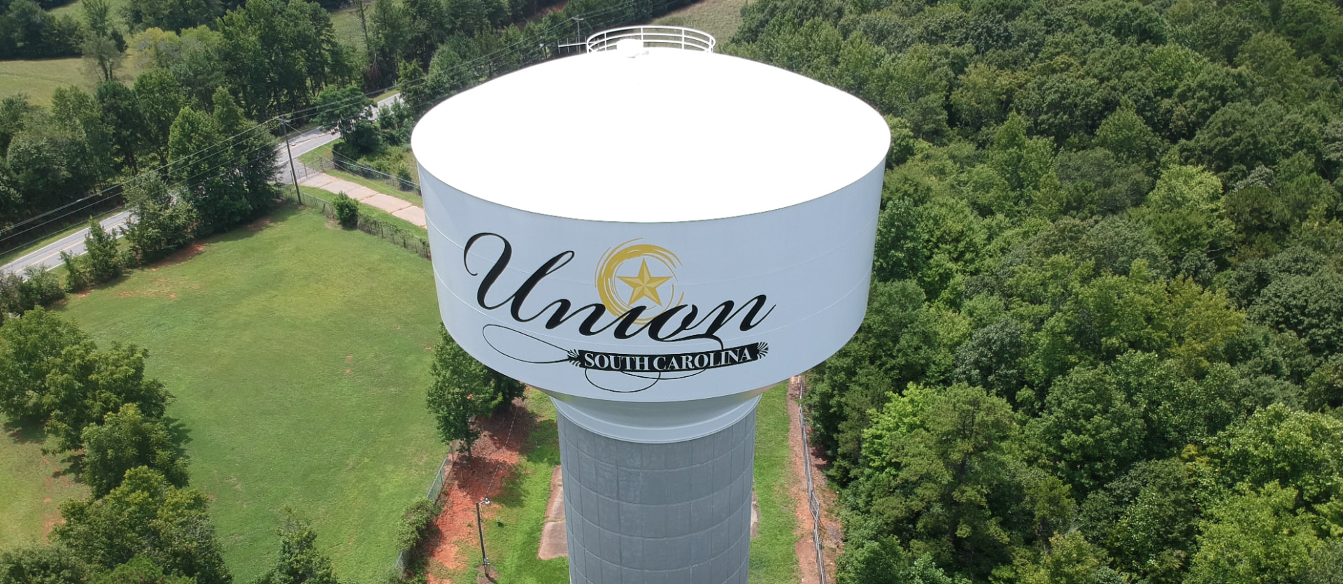 The Union, South Carolina water tower — The Cooling Crew's hometown